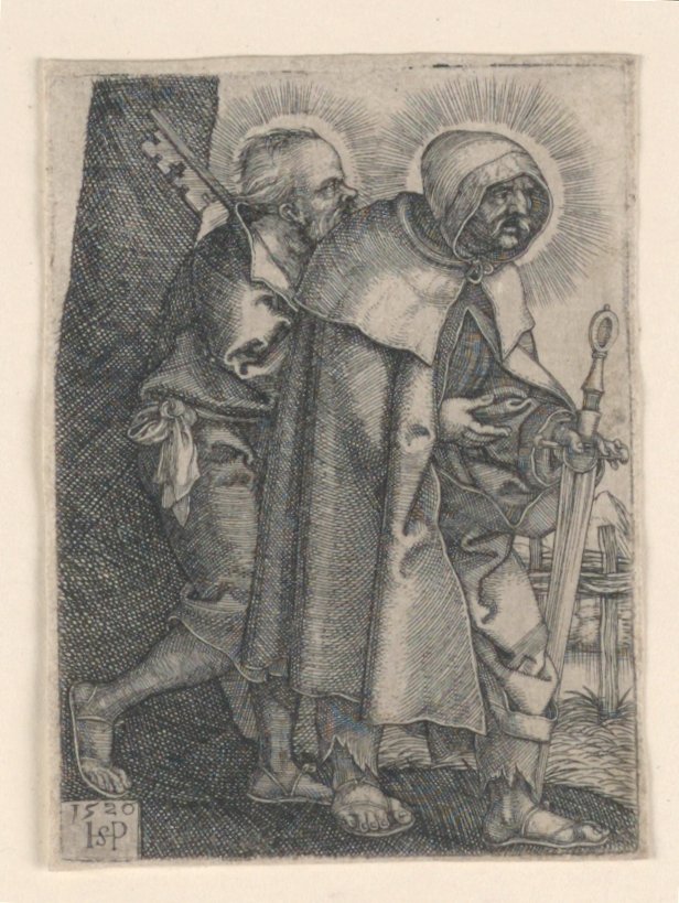 Sankt Peter og Sankt Paul af Hans Sebald Beham