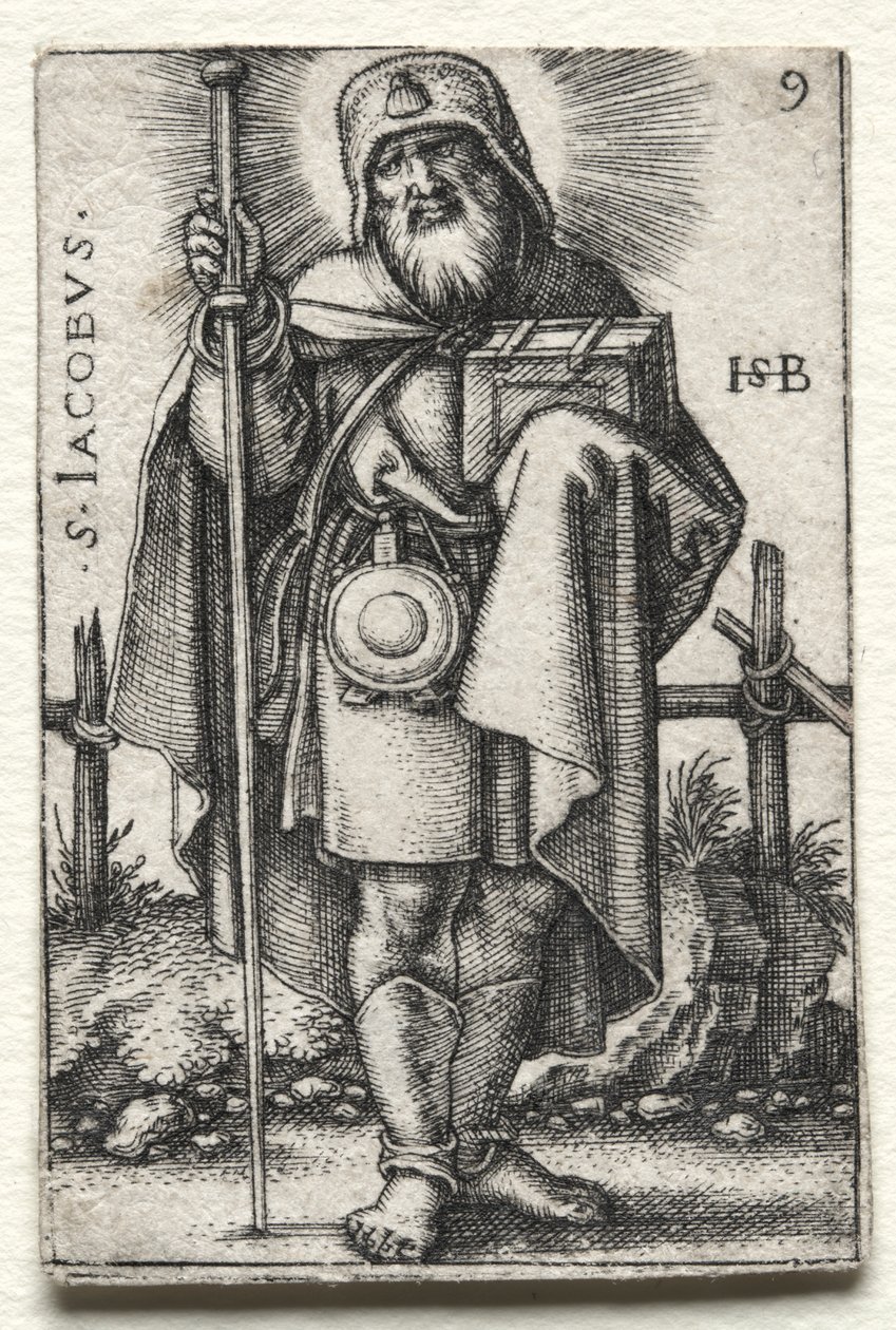 Sankt Jakob den Store af Hans Sebald Beham