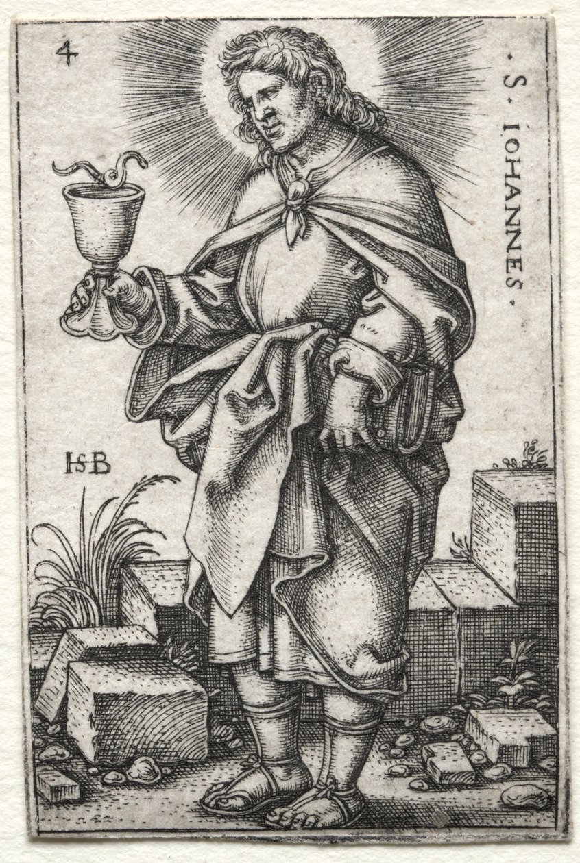 St. John, 1545-1546.  af Hans Sebald Beham