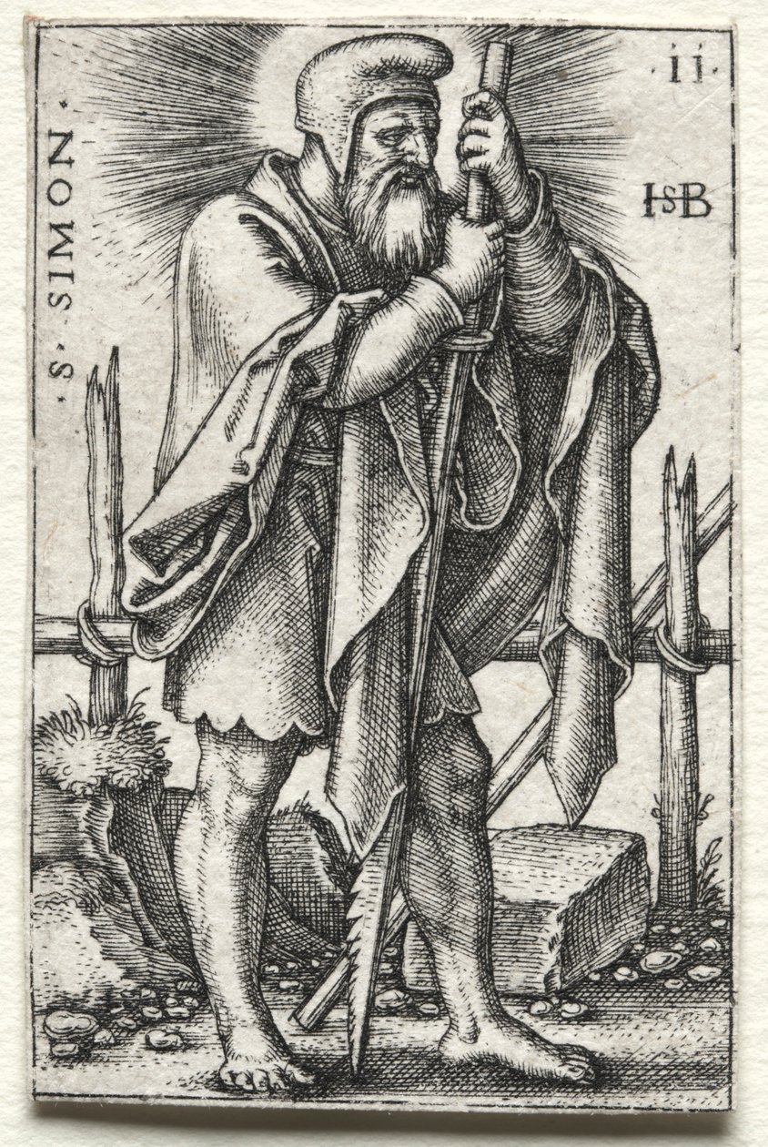 Sankt Simon, 1545-1546. af Hans Sebald Beham