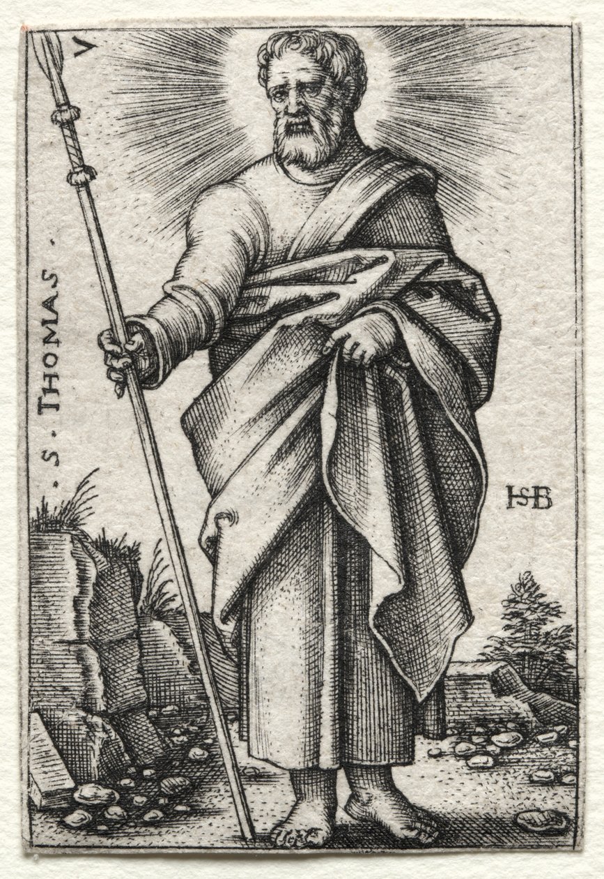 Sankt Thomas af Hans Sebald Beham