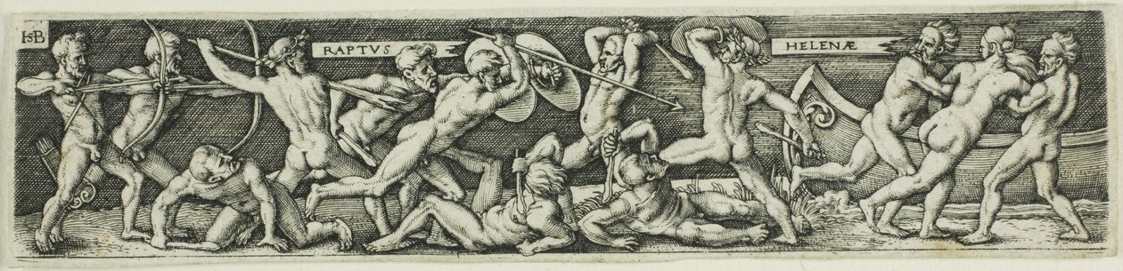Bortførelsen af Helen af Hans Sebald Beham