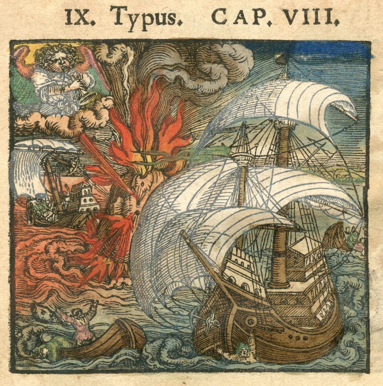 Syndfloden, 1540 af Hans Sebald Beham
