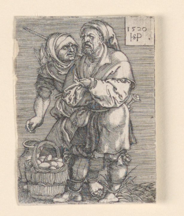 Æggesælgeren af Hans Sebald Beham