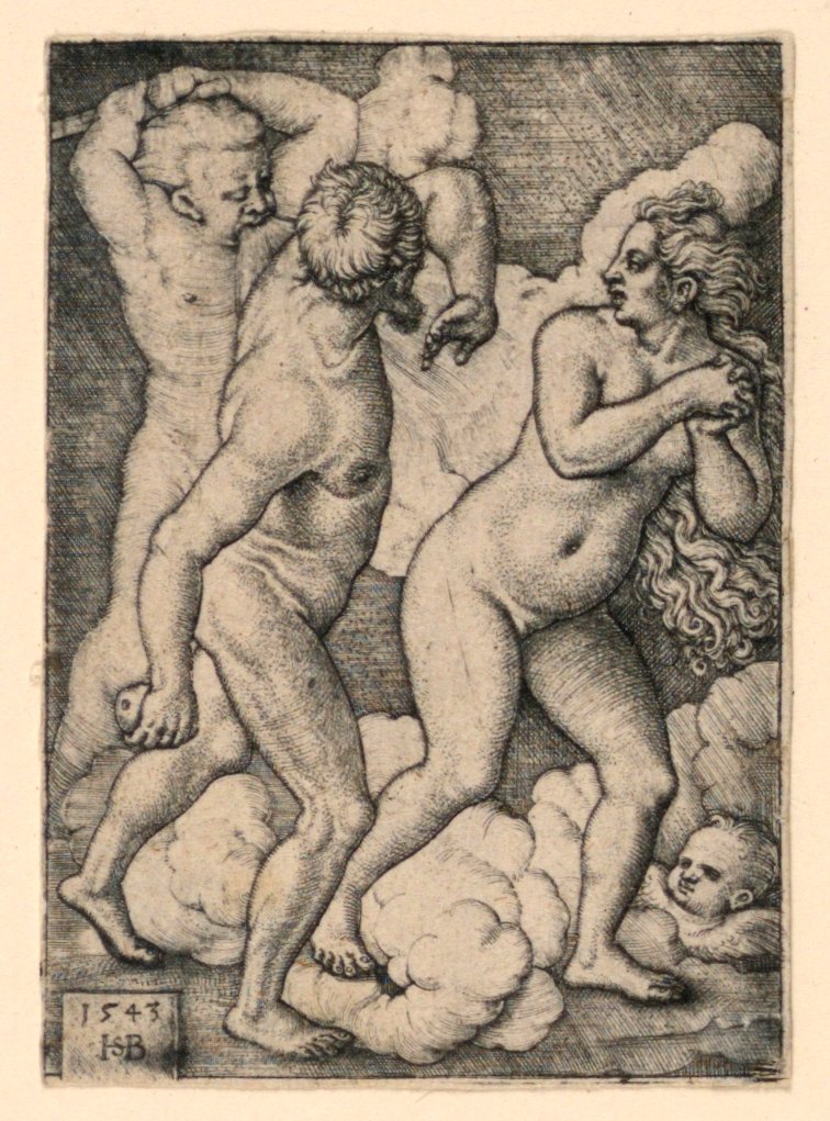 Uddrivelsen fra Paradis af Hans Sebald Beham