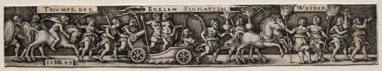 Kvindernes triumf af Hans Sebald Beham