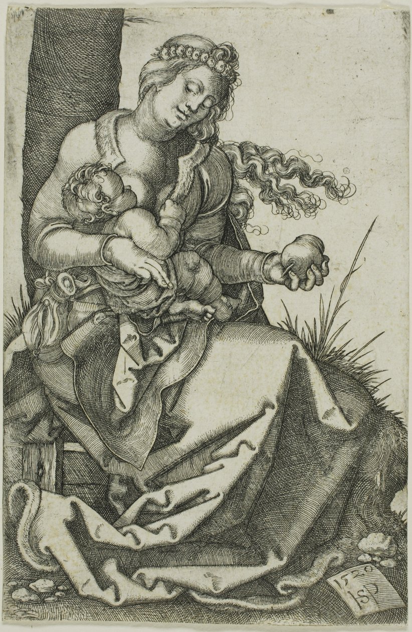 Jomfruen med pæren af Hans Sebald Beham