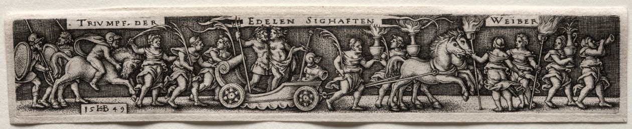 Kvindernes triumf af Hans Sebald Beham