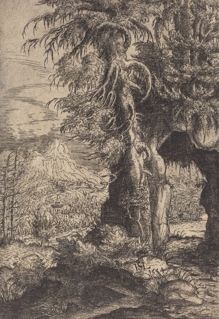 Porten i klipperne, 1554. af Hans Sebald Lautensack