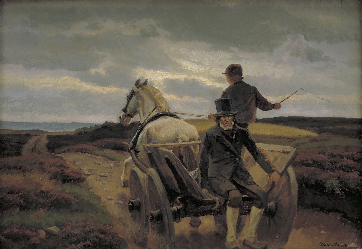Kører hjem af Hans Smidth