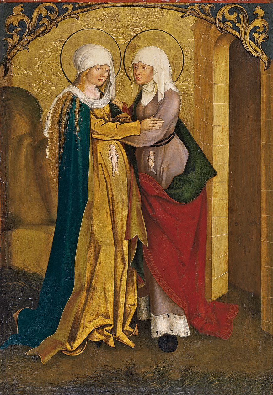 Besøget, ca. 1505 af Hans Strüb