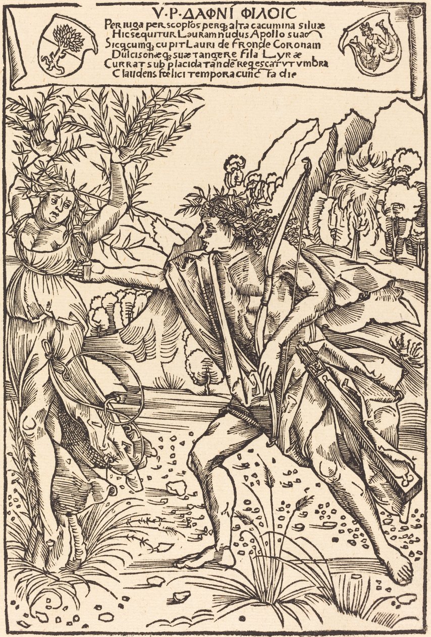 Apollo og Daphne af Hans Süss von Kulmbach