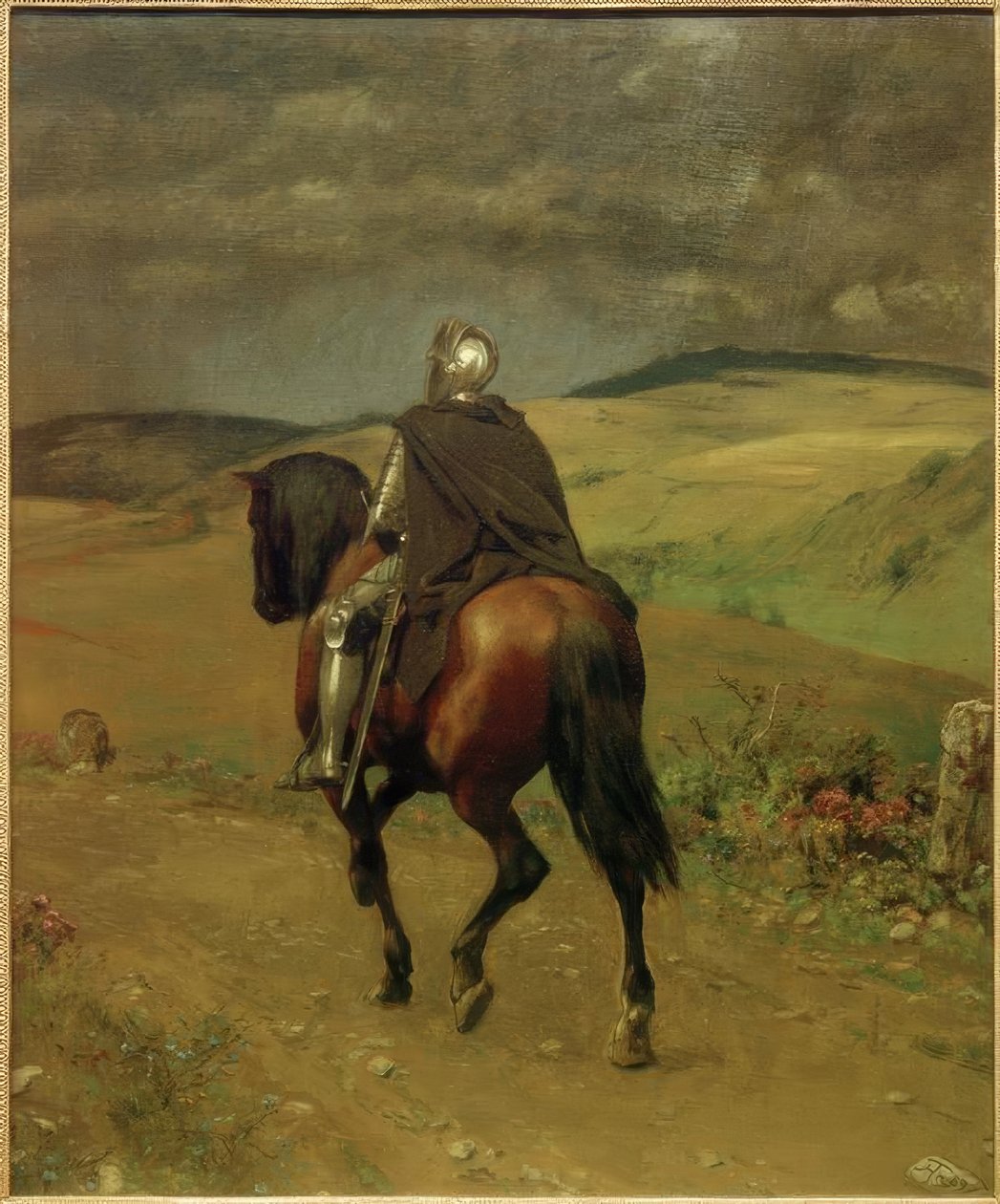 Ensom tur af Hans Thoma