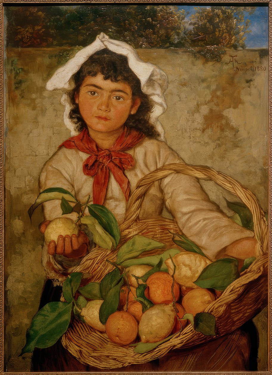 Citronsælger af Hans Thoma