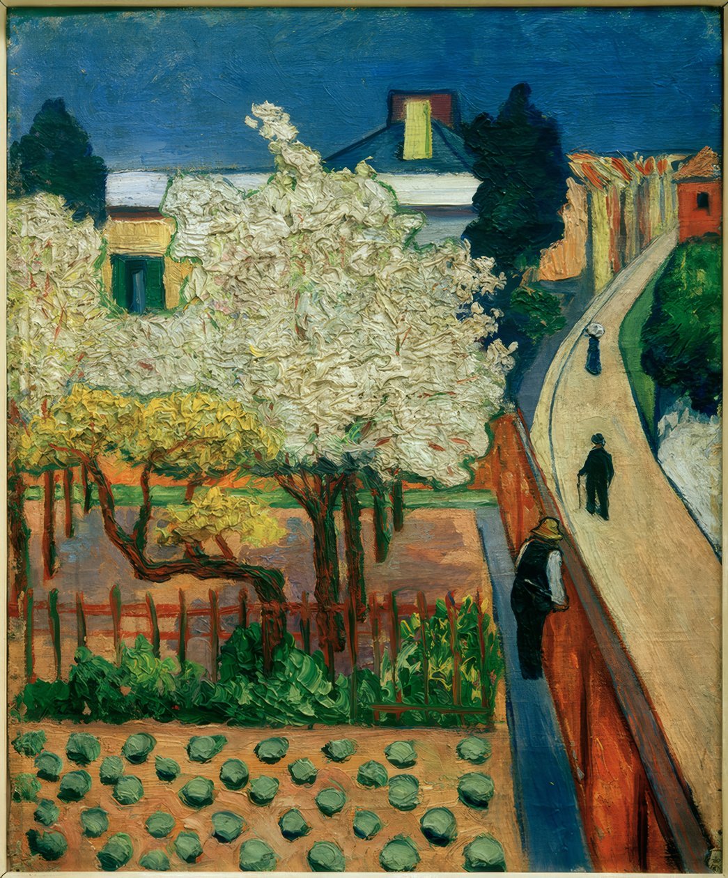 Blomstrende frugttræer (Endenich) af Hans Thuar