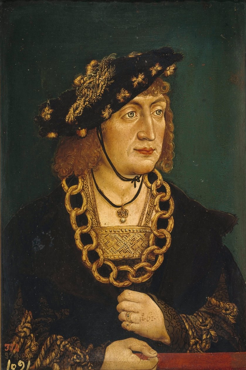 Portræt af Frederik III af Hans Wertinger