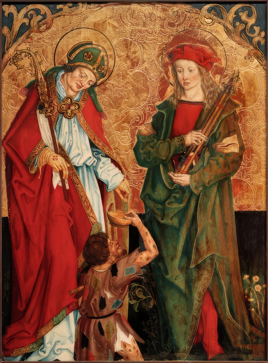 Hellige Martin og Sebastian af Hans und Jakob Strüb