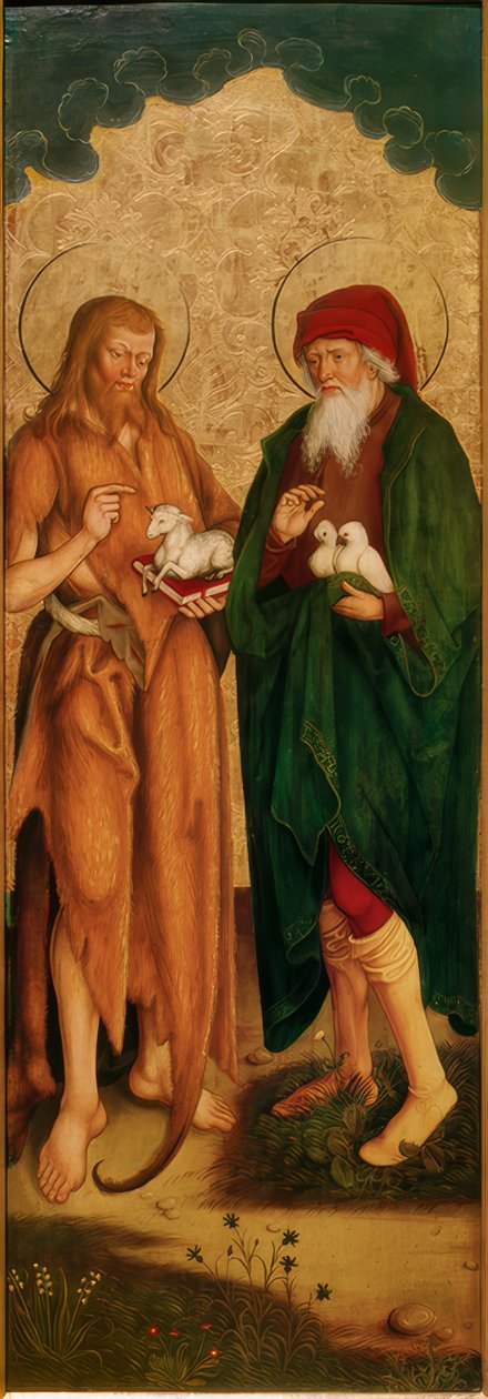 Johannes Døberen og Joachim af Hans und Jakob Strüb