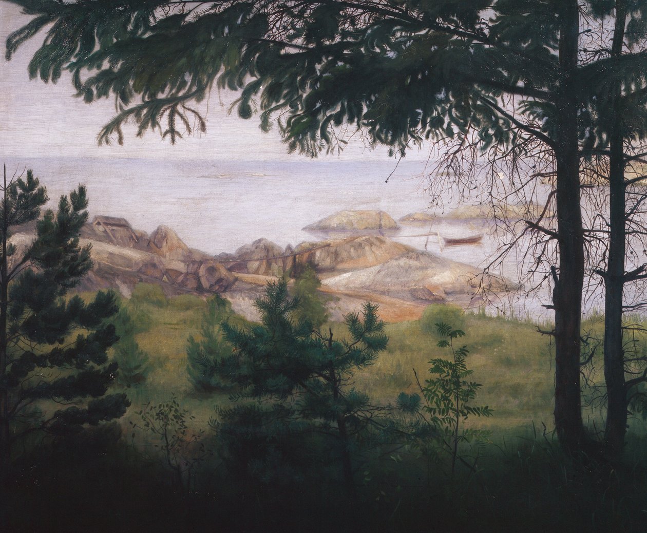 Ved havet af Harald Oscar Sohlberg
