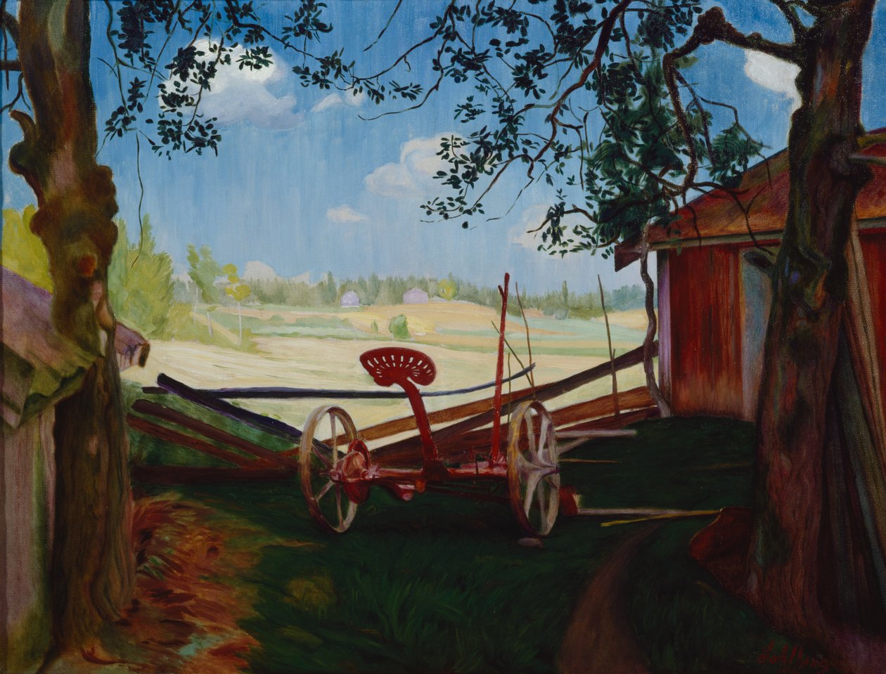 Lys og Skygge af Harald Oscar Sohlberg