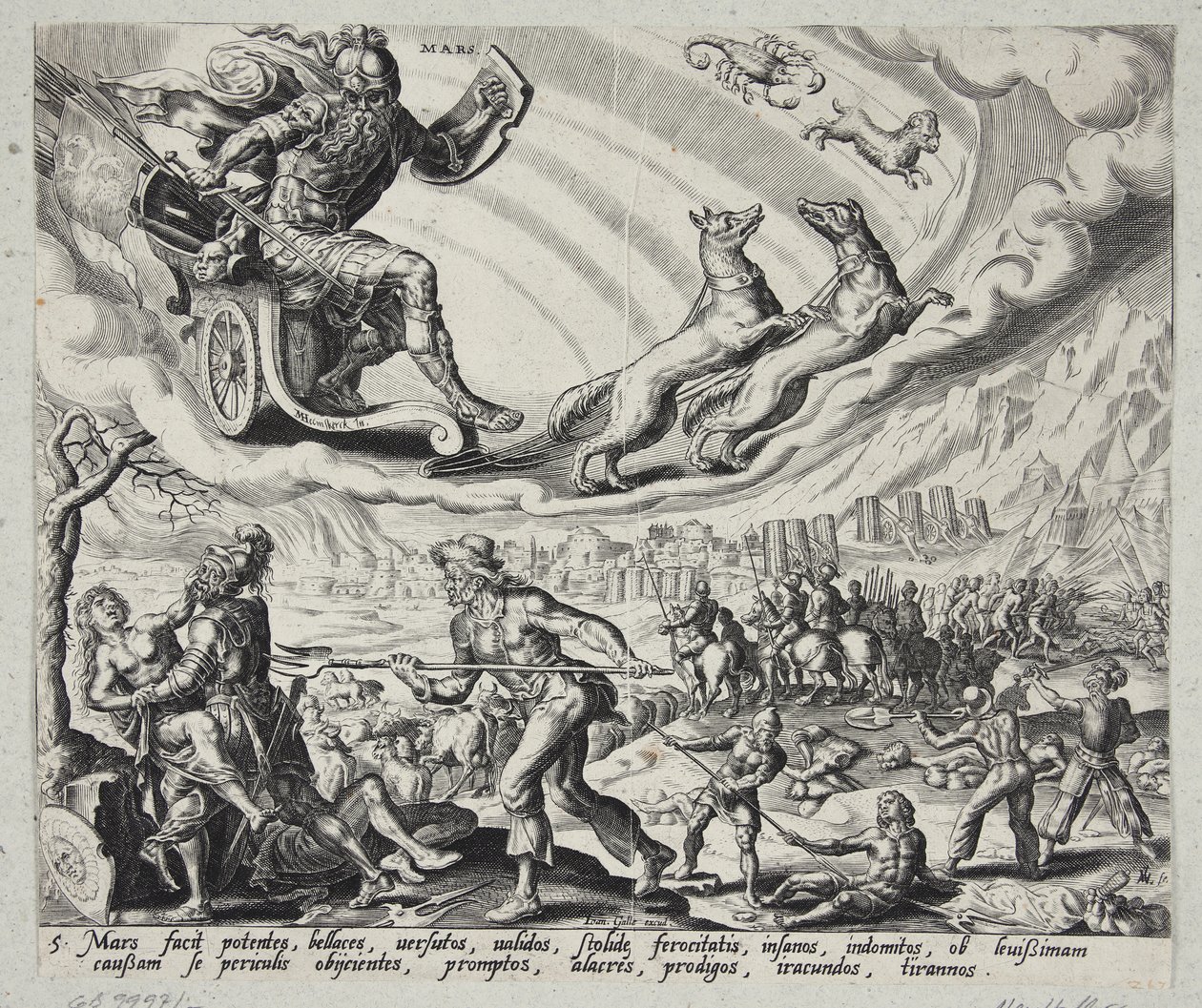 Mars af Harmen Jansz. Muller