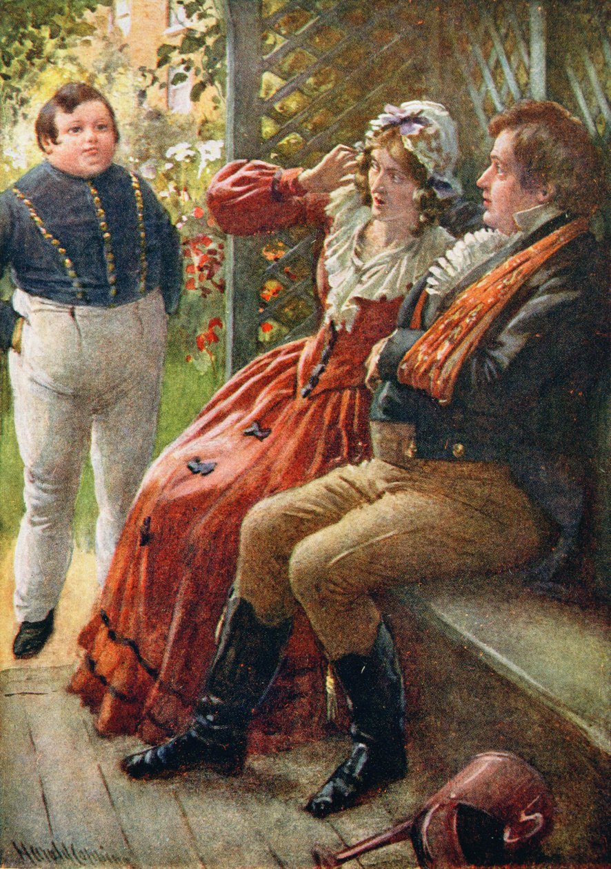 The Fat Boy, illustration til 