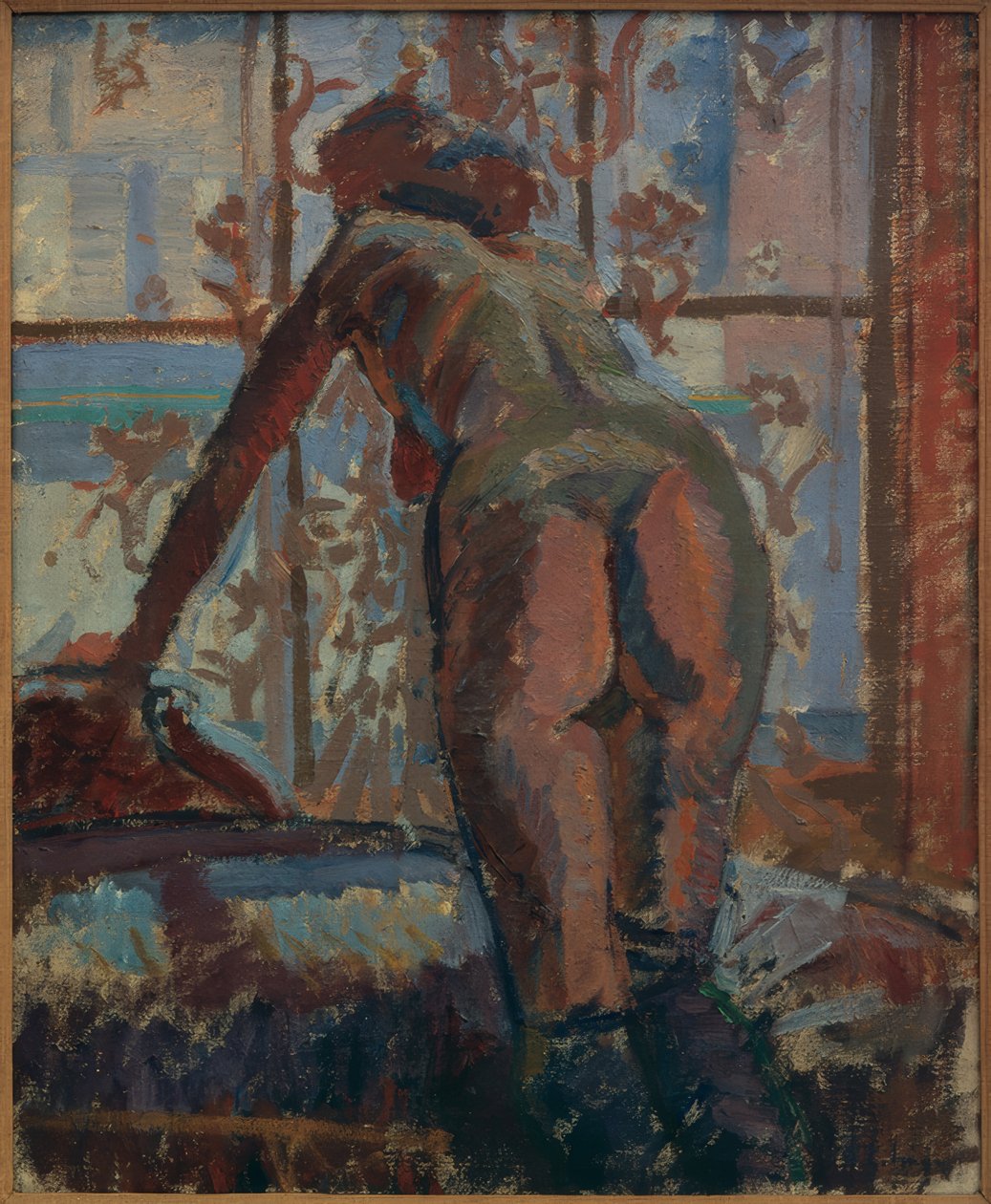Nøgen ved vinduet af Harold Gilman