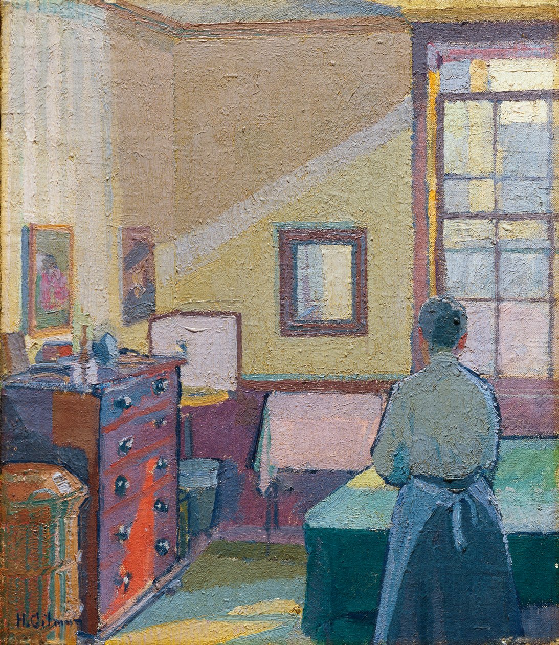 Interiør af Harold Gilman