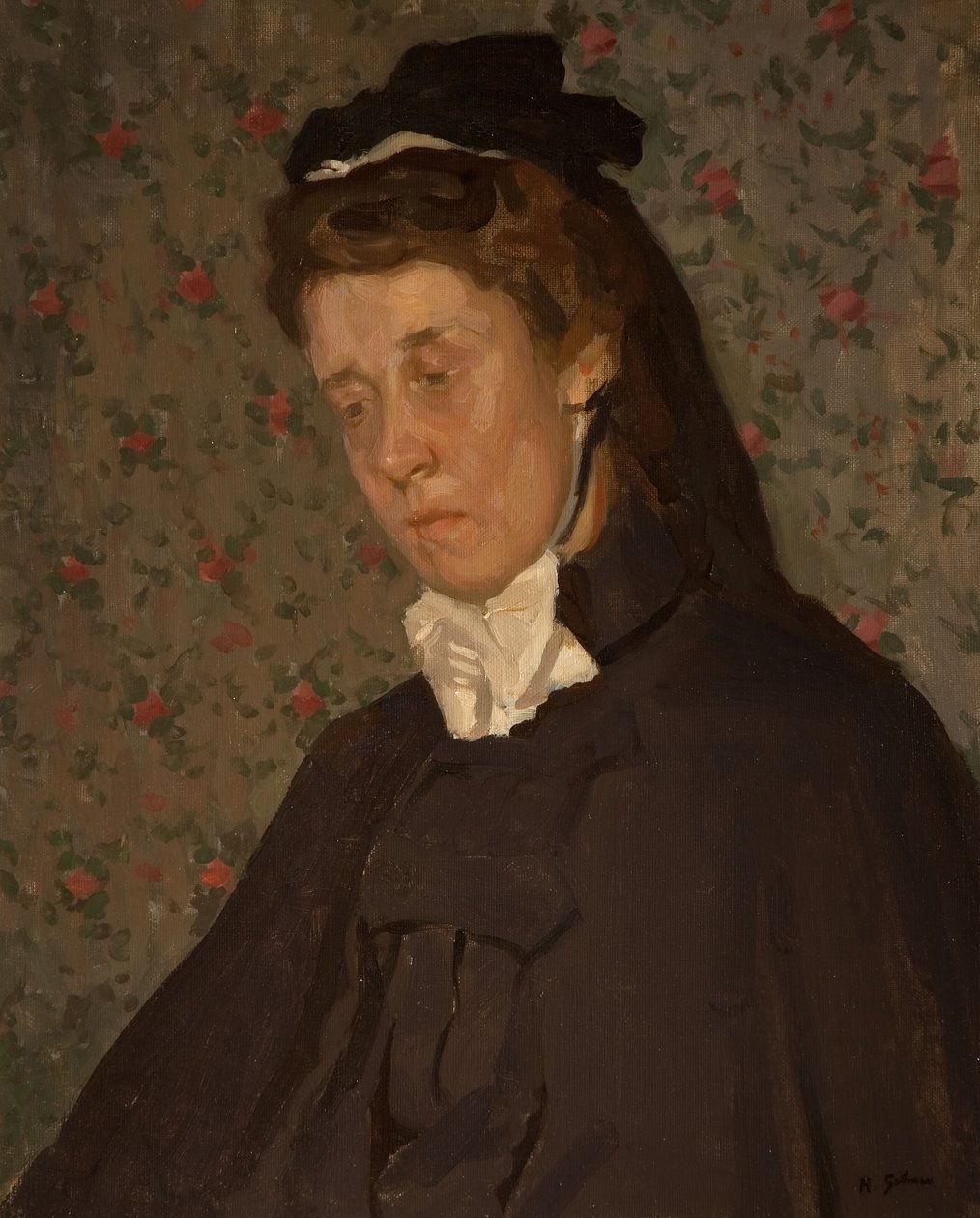 Sygeplejersken, 1908. af Harold Gilman