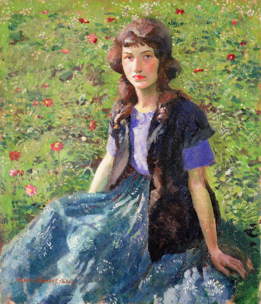 En sigøjnerpige af Harold Harvey