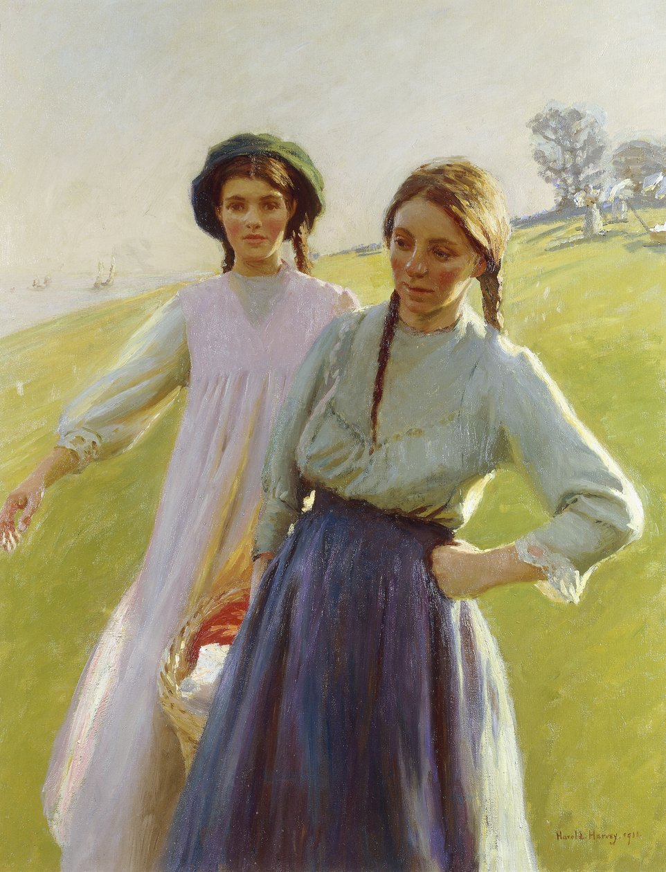 Morgen solskin af Harold Harvey
