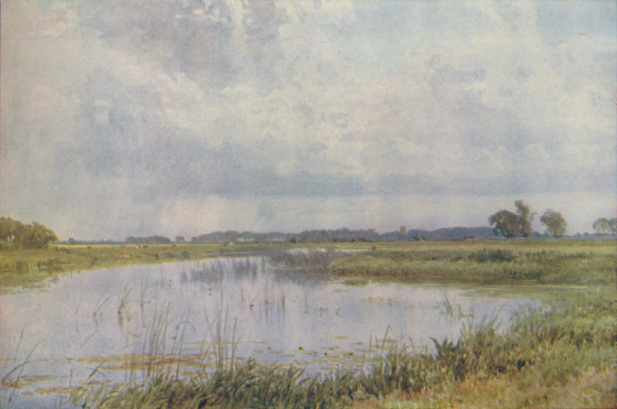 En flod i en slette, 1910 af Harold Sutton Palmer