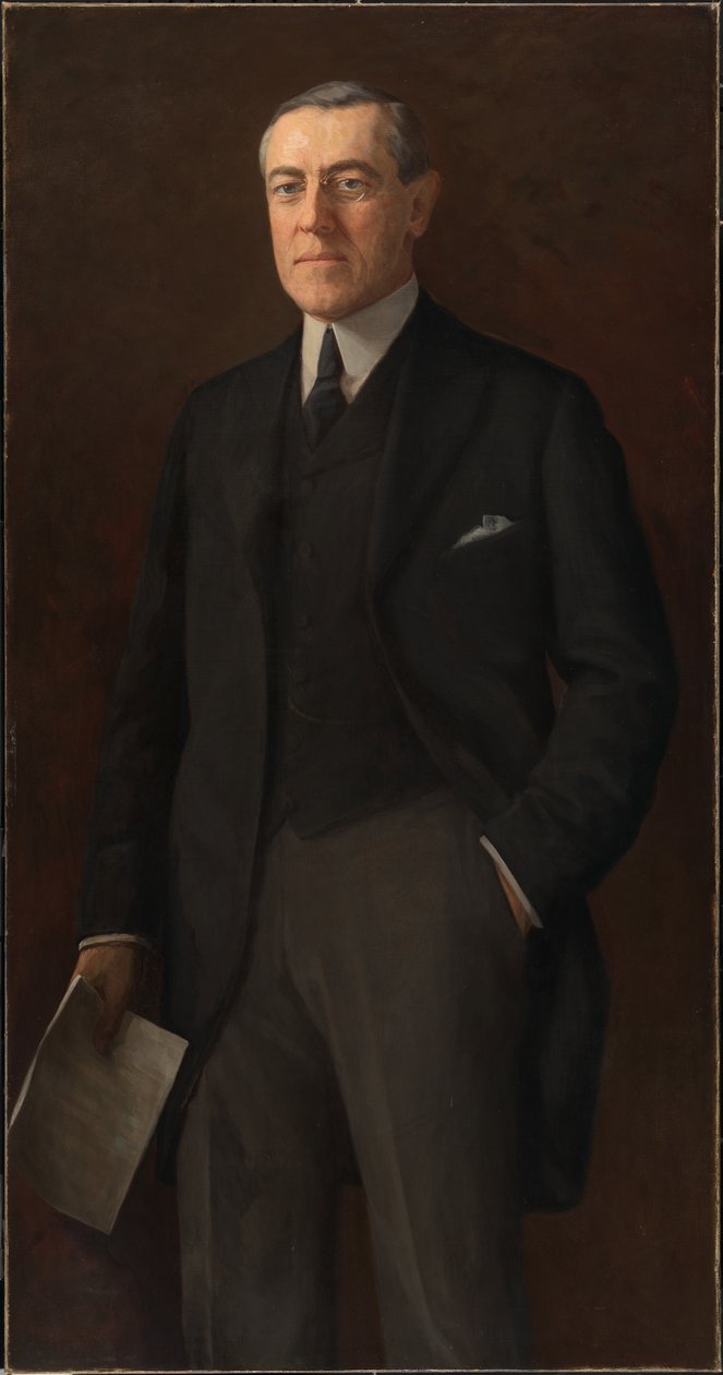 Woodrow Wilson, 1919. af Harriet Anderson Stubbs Murphy