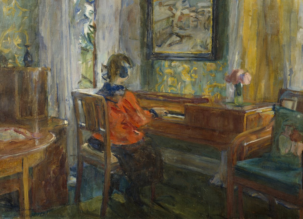 Ved oldemødres klaver af Harriet Backer