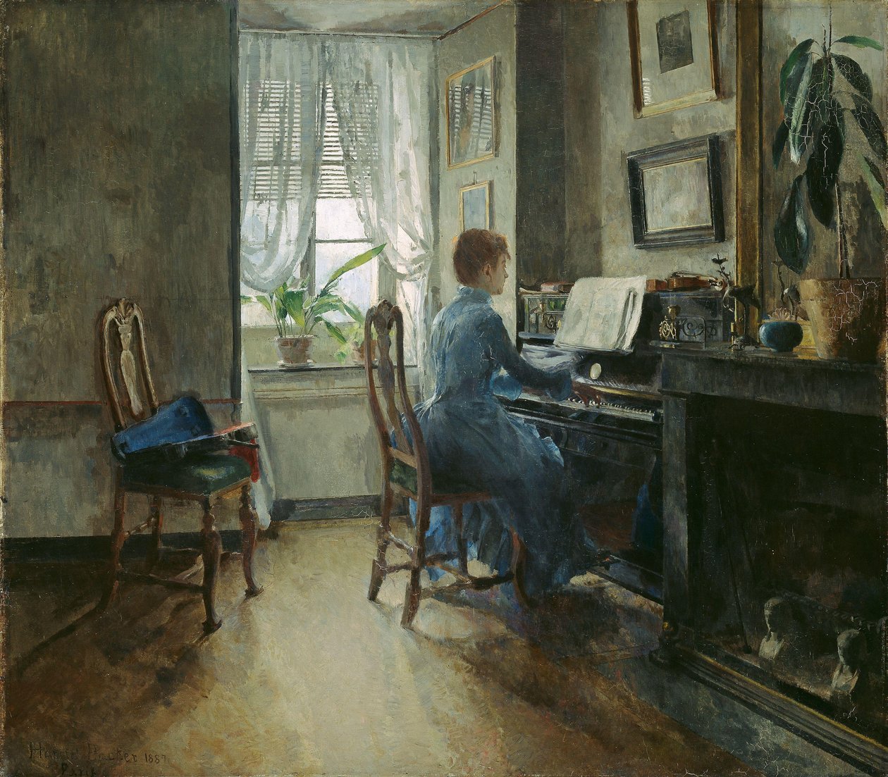 Hjemme hos mig af Harriet Backer