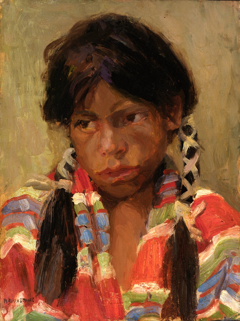 Indisk dreng Joe Archelita, 1918. af Harriet Blackstone