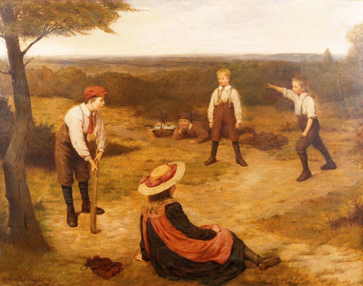 The Game of Cricket af Harry Brooker