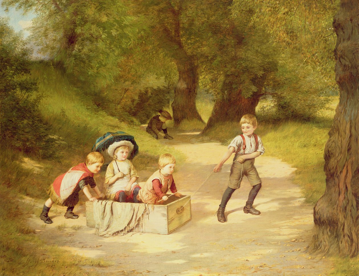 Legetøjsvognen af Harry Brooker