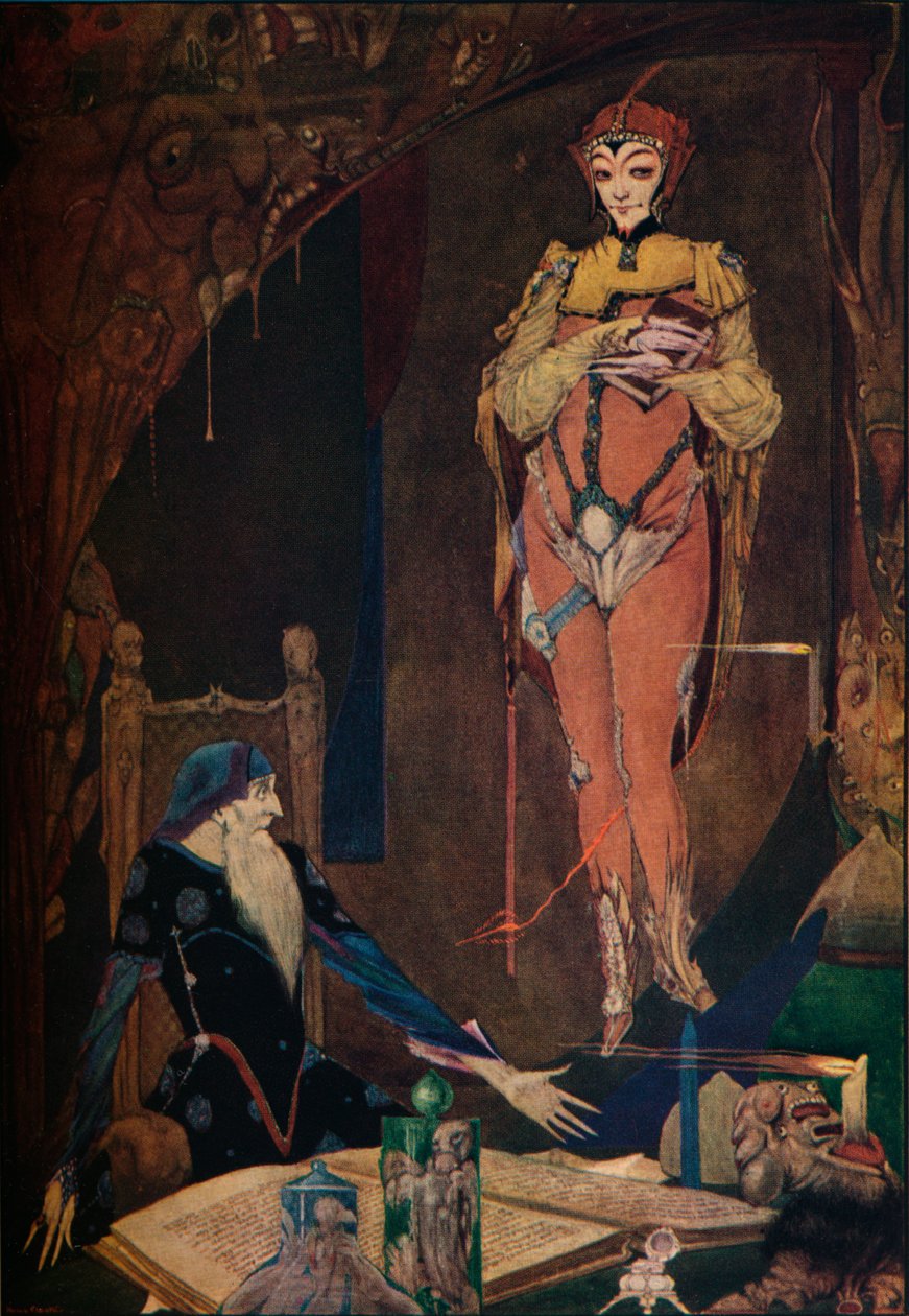 Faust Illustration, 1925 af Harry Clarke