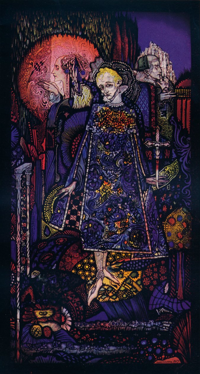 Sangen om den gale prins, c1917 af Harry Clarke