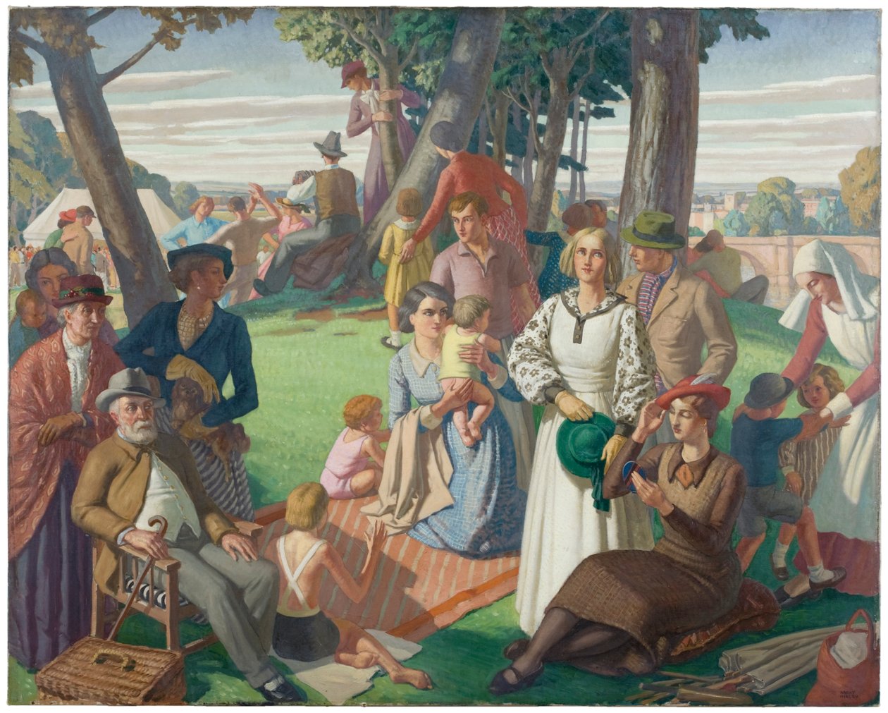Ferie, 1935 af Harry Morley