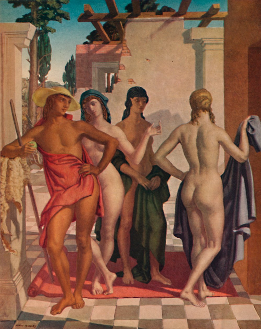 The Judgment of Paris, 1929, 1931 af Harry Morley