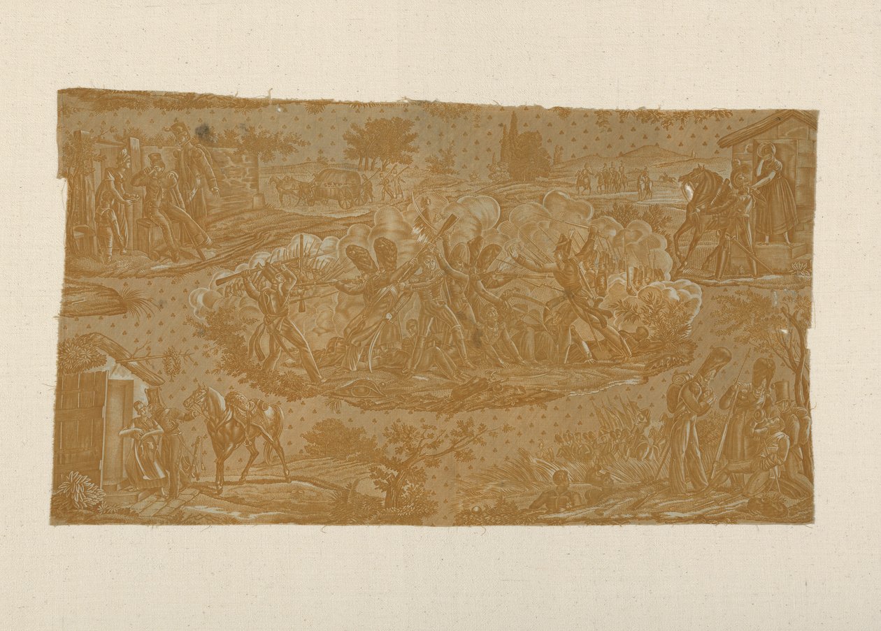 Cambronne at Waterloo (møbelstof) af Hartmann et Fils