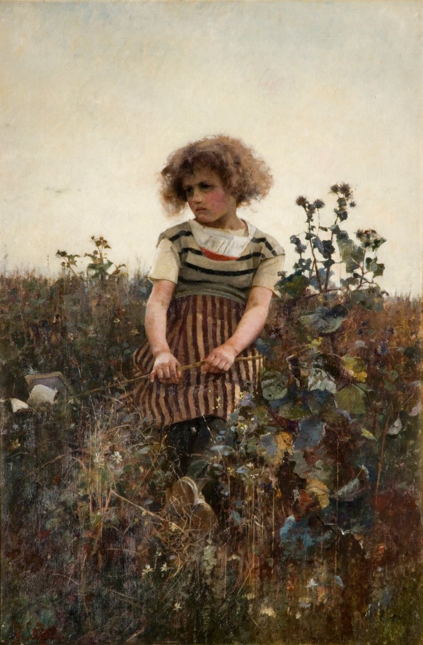 Lille pjækker, ca. 1880-1900 af Hector Caffieri