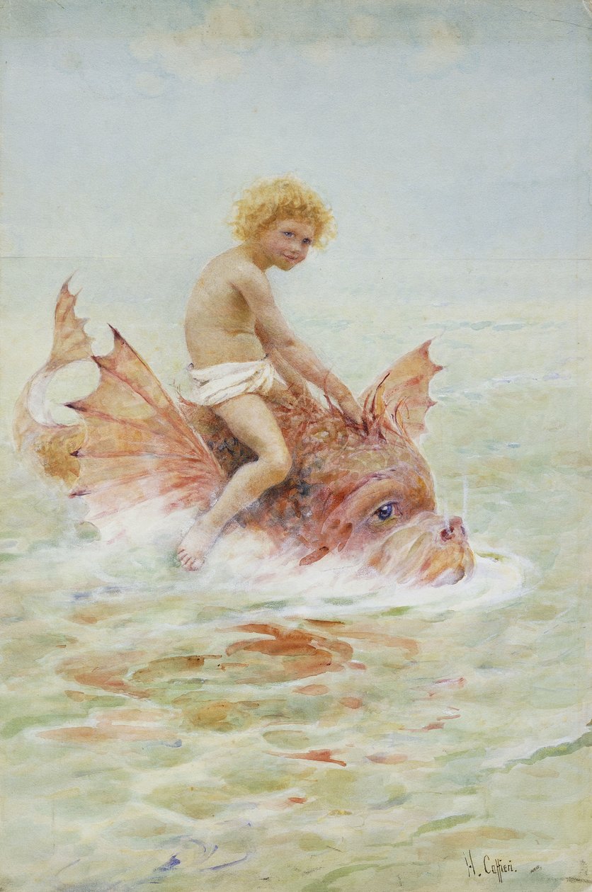 Ridning på havmonstre, af Hector Caffieri