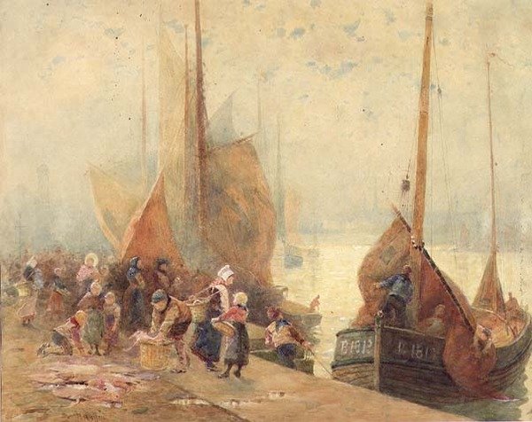 Aflæsning af fangsten af Hector Caffieri