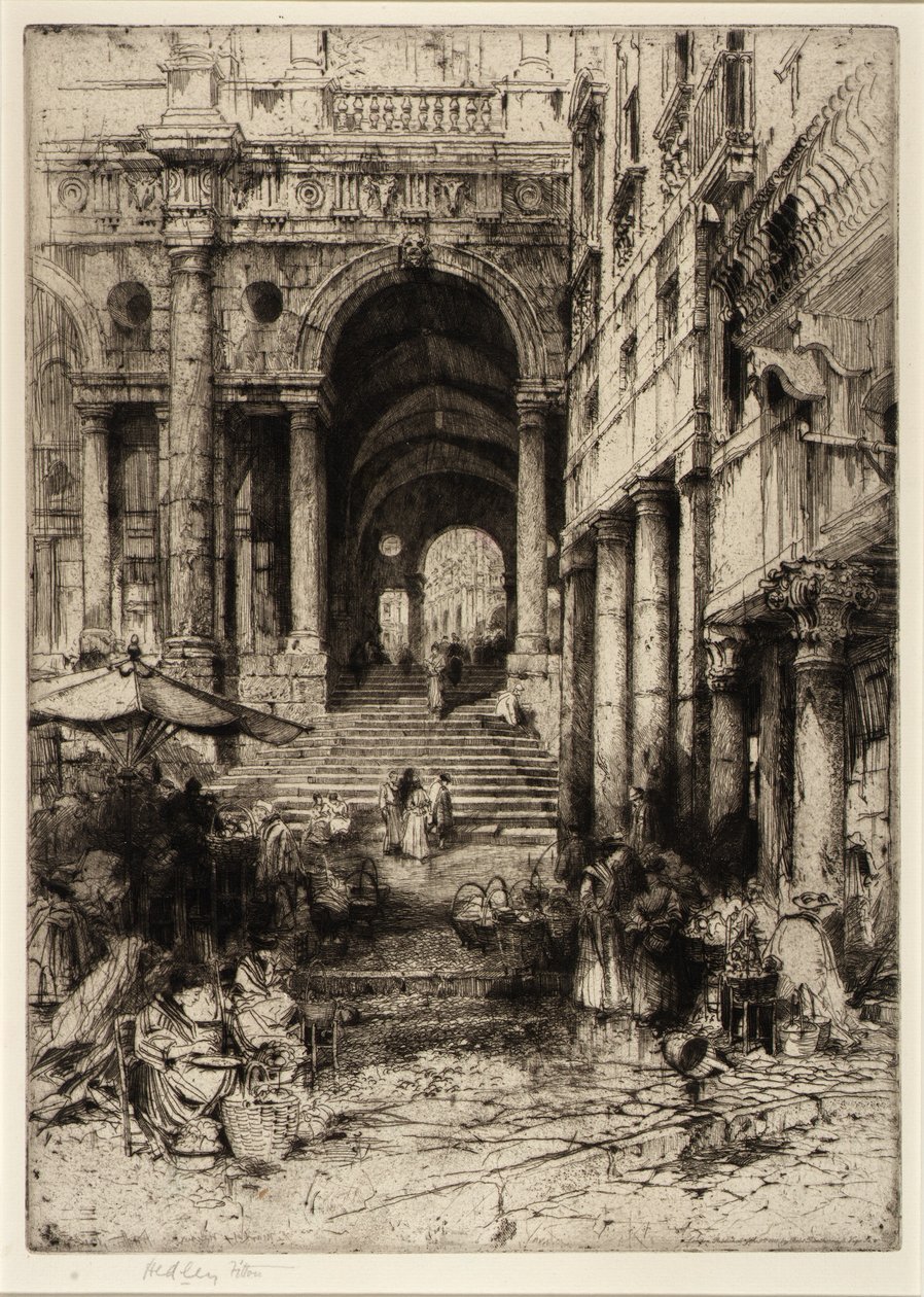 Lille marked, Vincenzia af Hedley Fitton