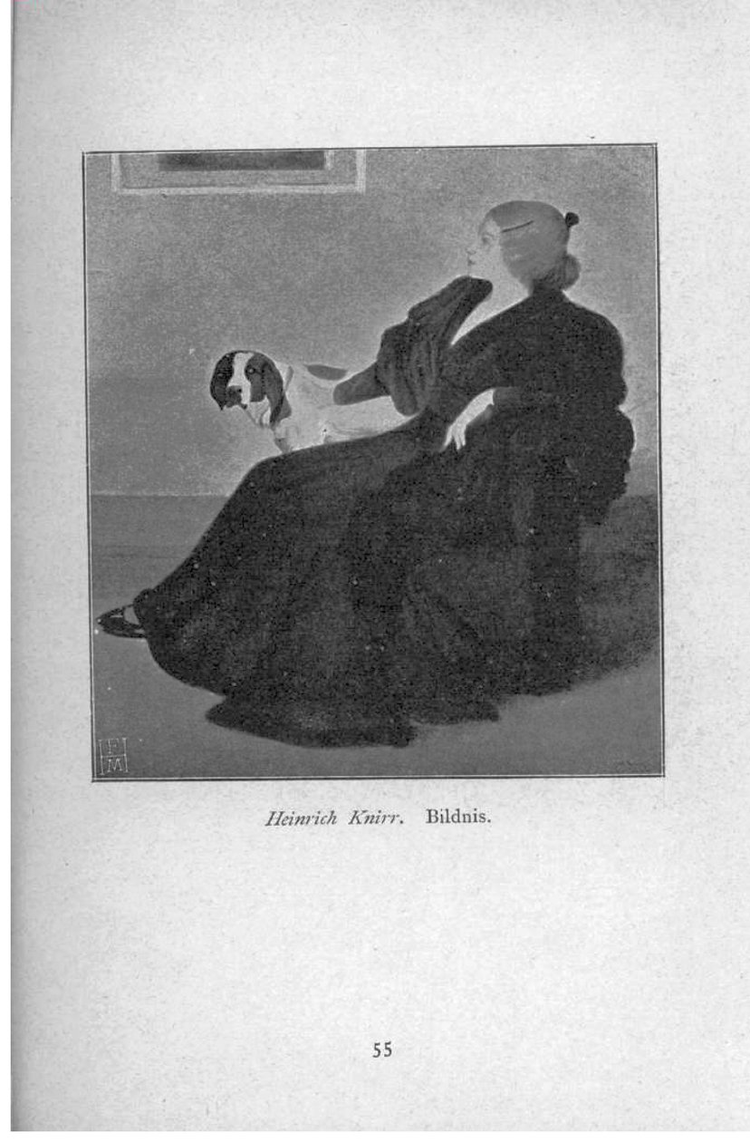 Portræt af Heinrich Knirr