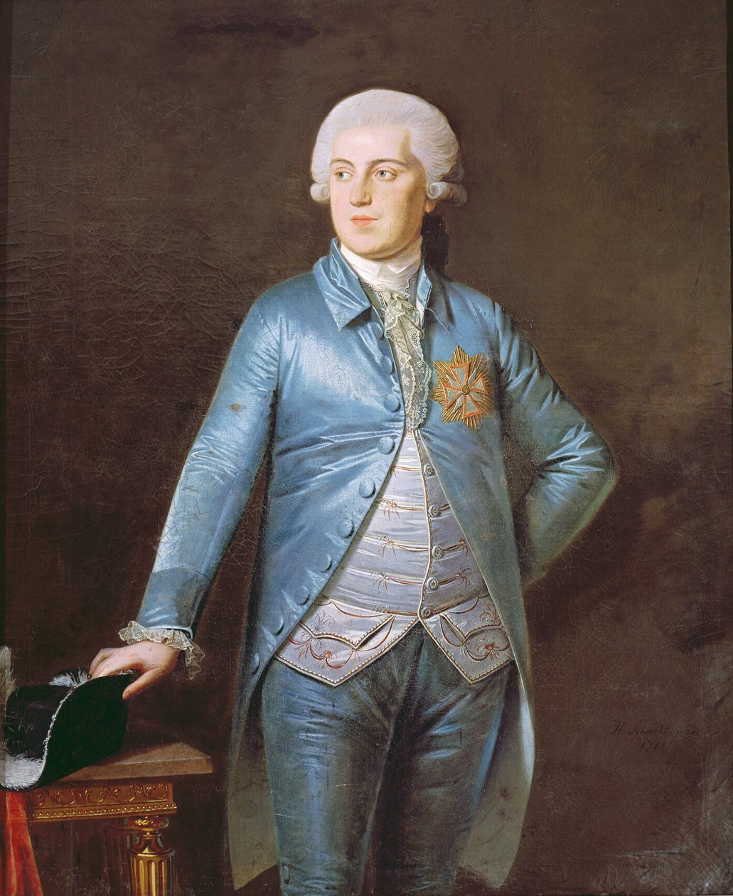 Christian VII (1749-1808) 1788 af Heinrich Schmidt