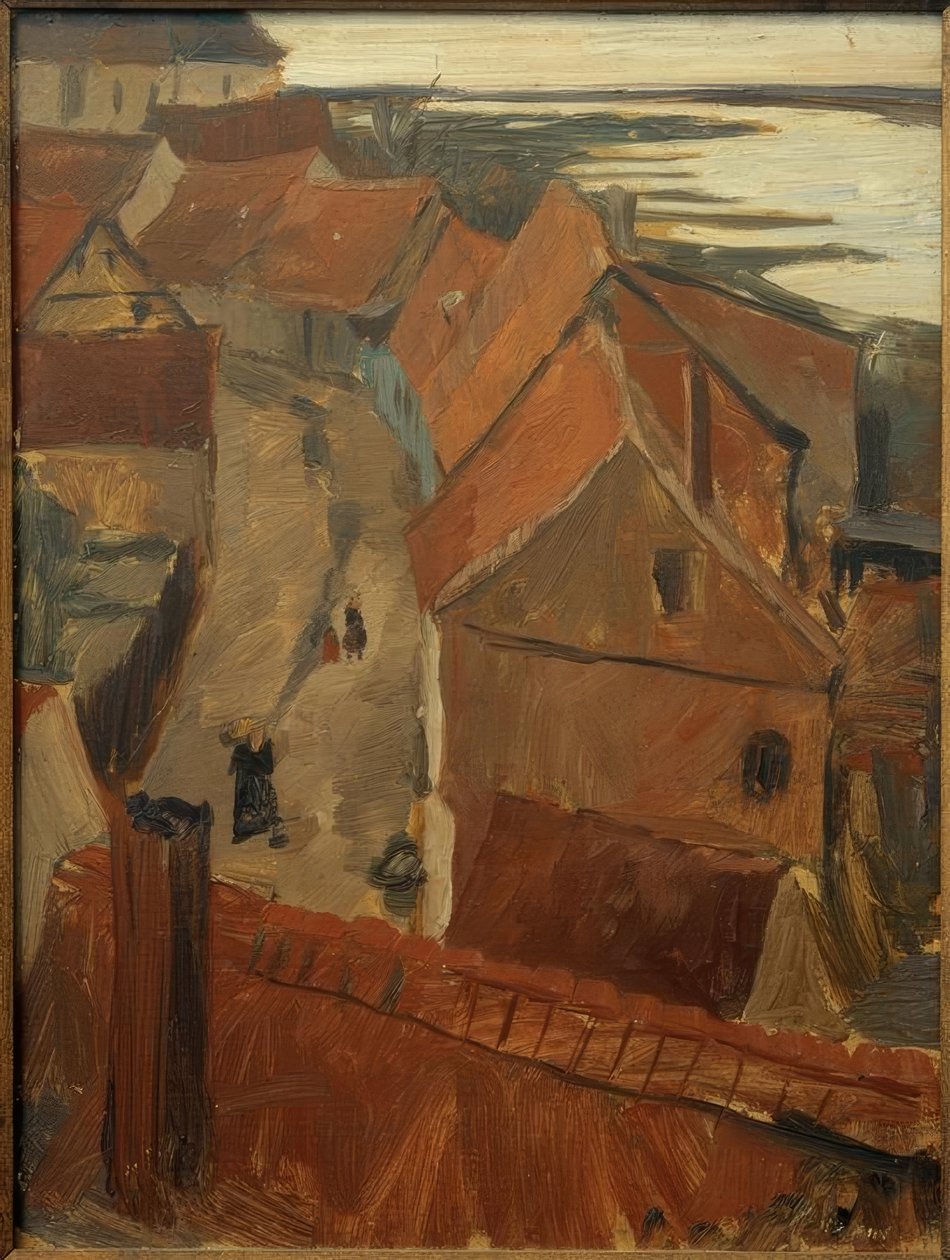 Arneburg ved Elben af Heinrich Stegemann